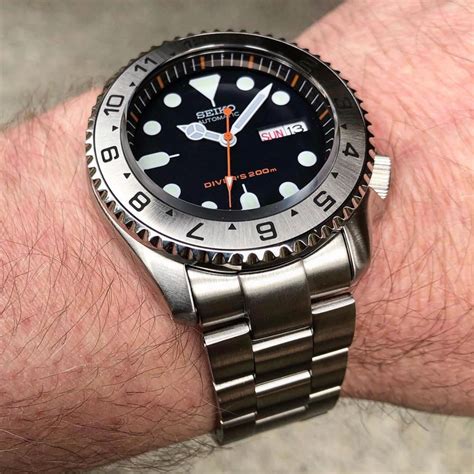 seiko skx007 mod rolex|skx007 bezel.